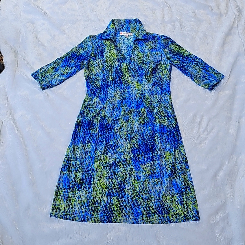 Jude Conally Dress Size Small Muti-Color